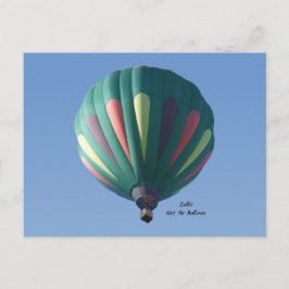 Zollie Hot Air Ballon Postcard Postkarte