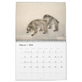 Zolljahr für asiatische Kunstkalender Kalender (Feb 2026)