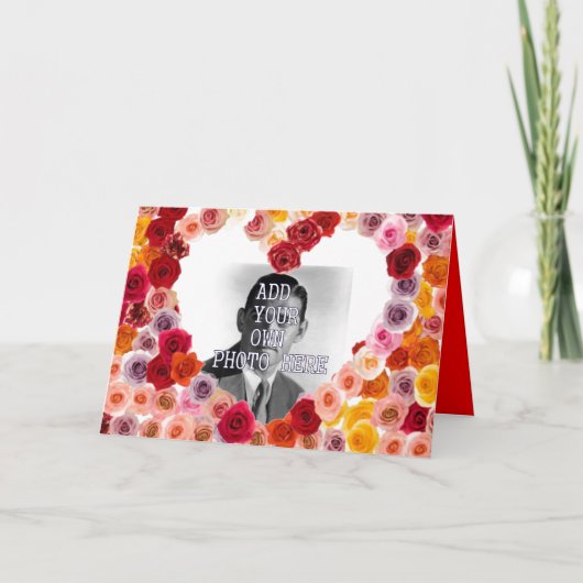 ZOLLKARTEN FÜR VALENTINSTAG - GIFTE FEIERTAGSKARTE (Vorderseite)