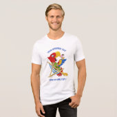 Zollkleidung für Beach Macaw Tri-Blend Shirt (Vorderseite voll)