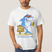 Zollkleidung von Funny Shark T-Shirt (Vorderseite)