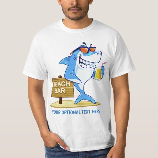 Zollkleidung von Funny Shark T-Shirt (Vorderseite)