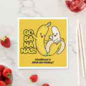 Zollkodex für niedliche Bananen Serviette (Beispiel)