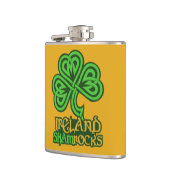 Zollkolben für irisches Kleeblatt Flachmann (Links)