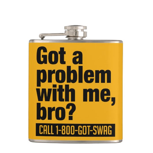 Zollkolben SWAG Flachmann (Vorderseite)