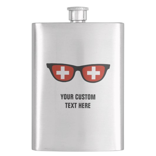 Zollkolben von Swiss Shades Flachmann (Vorderseite)