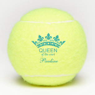 Zollkönigin des Gerichtshofes Aquamarin Tennisbälle