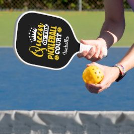 Zollkönigin des Pickleball Court Pickleball Schläger