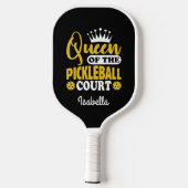 Zollkönigin des Pickleball Court Schläger (Rückseite)
