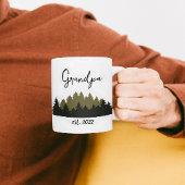 ZOLLKÜRZBARE GRANDDATUM - Erstmaliger Großvater Kaffeetasse