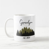 ZOLLKÜRZBARE GRANDDATUM - Erstmaliger Großvater Kaffeetasse (Links)