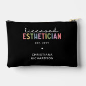 Zolllizenzierter Kosmetologe Zubehörtasche (Rückseite)
