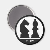 Zollmagnet CHESS Magnet (Vorderseite/Rückseite)