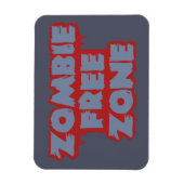 Zollmagnet für Zombie Free Zone Magnet (Vertikal)