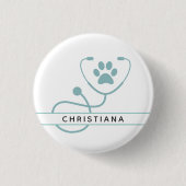 Zollmedizinische Fachkräfte Button (Vorderseite)