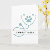 Zollmedizinische Fachkräfte Karte (Gelbe Blume)