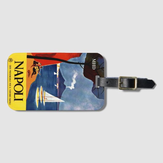 Zollmonographie Napoli (Neapel) Gepäckanhänger (Vorderseite (Horizontal))