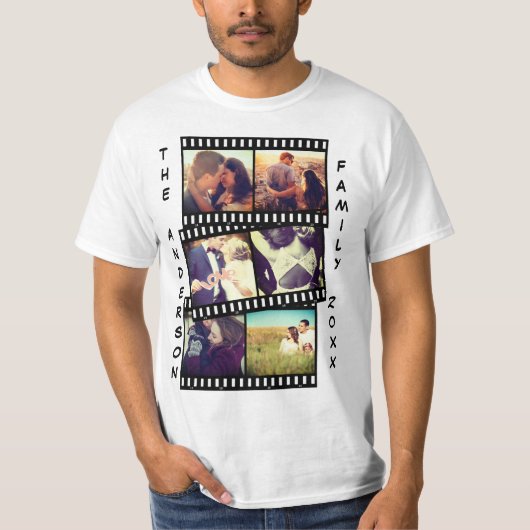 Zollmontage für Fotos T-Shirt (Vorderseite)