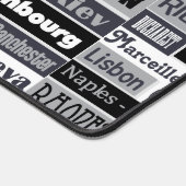 Zollmousepad für Reisende Schreibtischunterlage (Ecke)