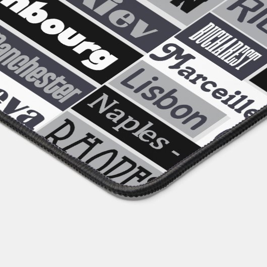 Zollmousepad für Reisende Schreibtischunterlage (Ecke)