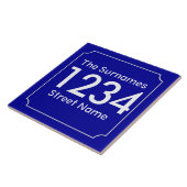 Zollnummer des französischen Hauses Fliese (Seite)