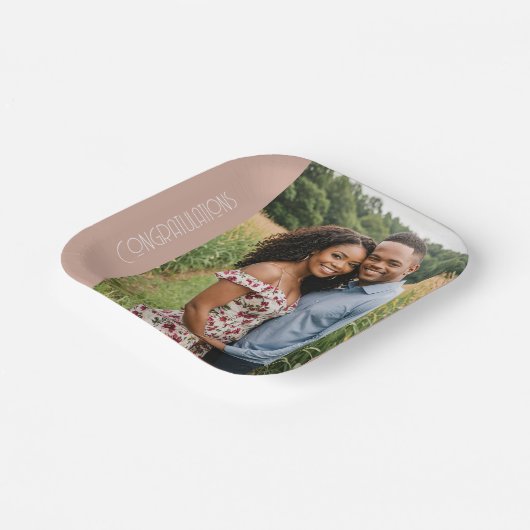 Zollpapier der Verbindungspartei Pappteller (Gewinkelt)