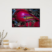 Zollpflichtiger Kraftstofftank South Dakota Poster (Küche)