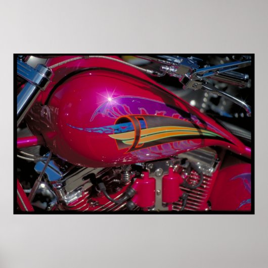 Zollpflichtiger Kraftstofftank South Dakota Poster (Vorne)