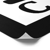 Zollplakat CHESS Poster (Ecke)