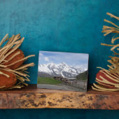 Zollplakette der österreichischen Alpen Fotoplatte (Seite)