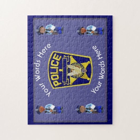 Zollpolizei Jigsaw Puzzle (Vertikal)