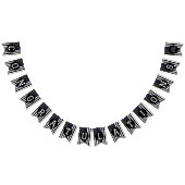 Zollpolizei Thin Blue Line Glückwunsch Wimpelkette (Alle)