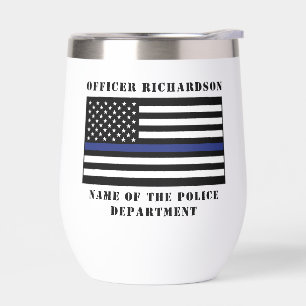 Zollpolizei Thin Blue Line Polizei