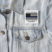 Zollpolizei Thin Blue Line Polizei Button (Beispiel)