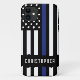 Zollpolizei Thin Blue Line Polizei Case-Mate iPhone Hülle