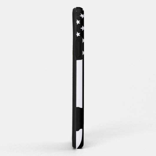 Zollpolizei Thin Blue Line Polizei Case-Mate iPhone Hülle (Hinten/Rechts)