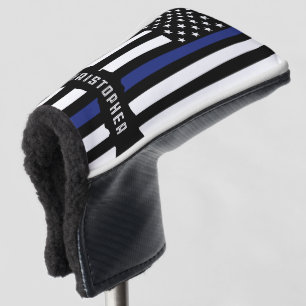 Zollpolizei Thin Blue Line Polizei Golf Headcover