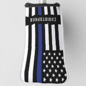 Zollpolizei Thin Blue Line Polizei Golf Headcover (Rotieren 90)