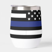 Zollpolizei Thin Blue Line Polizeiabteilung (Rechts)