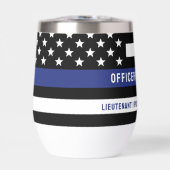 Zollpolizei Thin Blue Line Polizeiabteilung (Vorderseite)