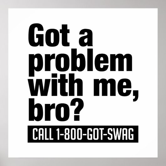 Zollposter der SWAG Poster (Vorne)