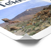 Zollposter El Teide Poster (Ecke)