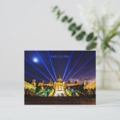 Zollpostkarte Barcelona Postkarte (Stehend Vorderseite)