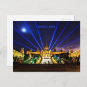 Zollpostkarte Barcelona Postkarte (Vorne/Hinten)