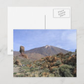 Zollpostkarte El Teide Postkarte (Vorne/Hinten)