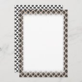 Zollrechtliche Grenzen für Kaffee-Beeren Einladung (Vorne/Hinten)