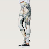Zollrechtliche Leggings JAPANISCHE BLUME (Links)