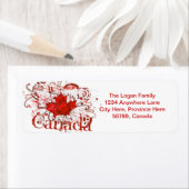 Zollrechtliche Rücksendeadressen-Aufkleber in Kana (Insitu)