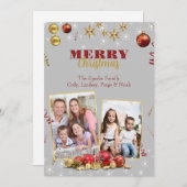 ZOLLRECHTLICHE RÜSTENVERANSTALTUNG FEIERTAGSKARTE (Vorne/Hinten)