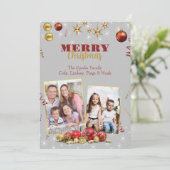 ZOLLRECHTLICHE RÜSTENVERANSTALTUNG FEIERTAGSKARTE (Stehend Vorderseite)